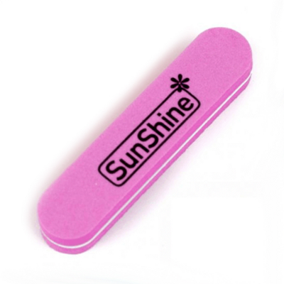 Мини баф SunShine  овал розовый 180/240