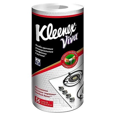 Салфетки Kleenex viva 1 рулон